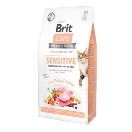 brit care grain-free sterilized urinary health l-carnitine Cat Grain Free 400g Brit Care Cat Sensitive Healthy