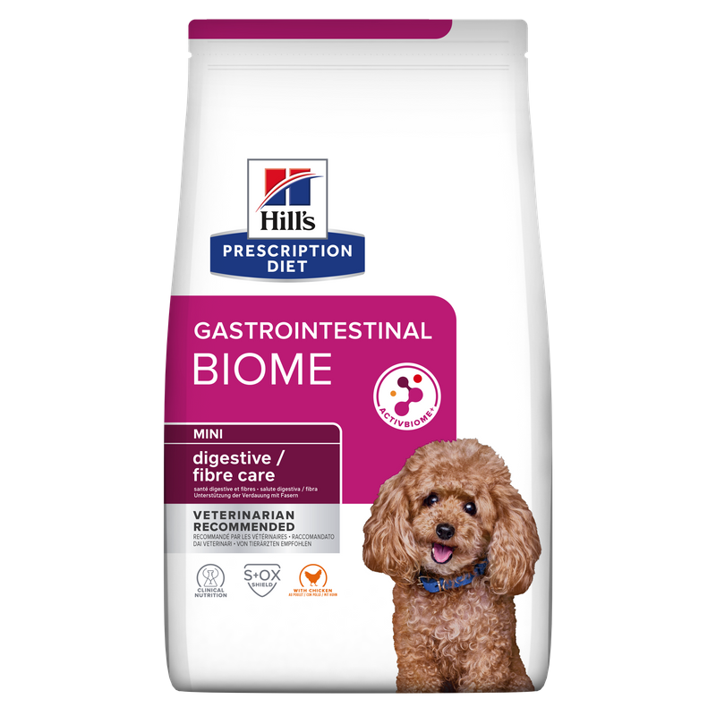 Hill's Prescription Diet Dog Gastrointestinal Biome Mini - Vivapets
