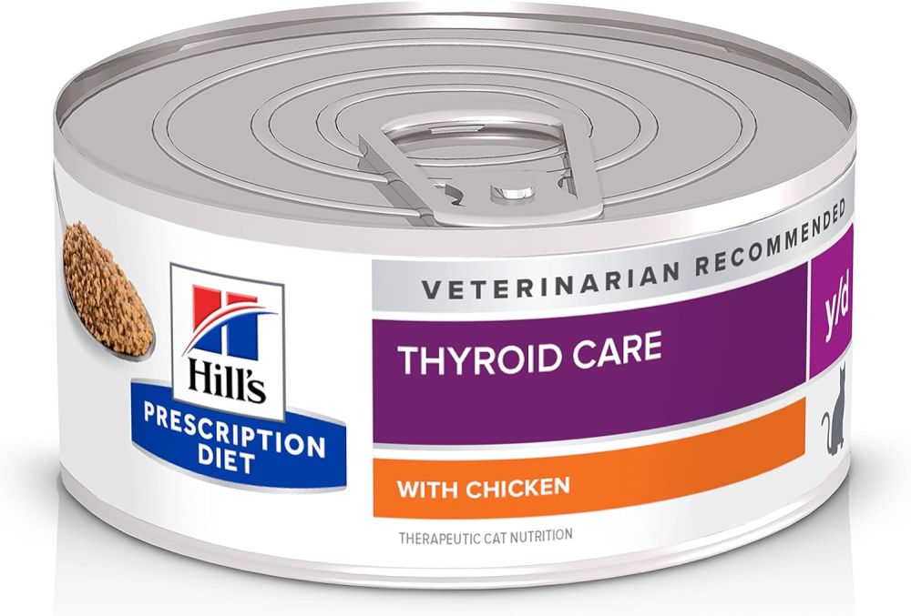 Hill's Prescription Diet Cat y/d with Chicken (6 x 156 g) - Vivapets