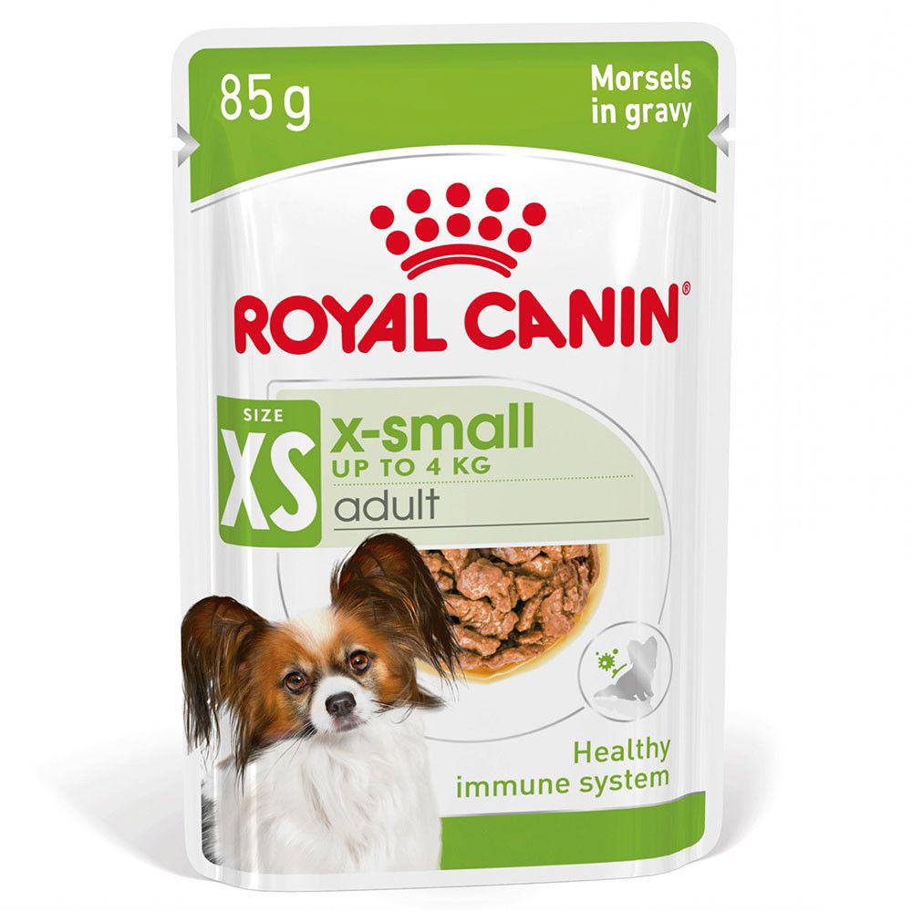 Royal Canin X-Small Adult Dog Chunks in Gravy (12 x 85 g) - Shop