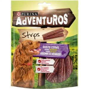 Purina Adventuros Strips con Aroma a Venado (6 x 90 g)