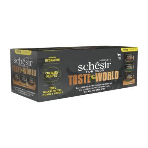 Schesir Dog Taste the World Multipack (6 x 150 g)