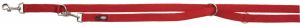 Trixie "Premium" Double Layered Adjustable Leash (Red)